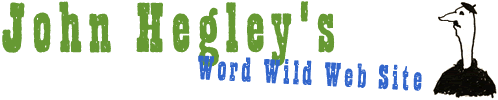 John Hegley's Word Wild Web Site Page Heading